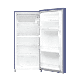 Haier Direct Cool Single Door Refrigerator | 190 L | 2 Star | Radish Blue | HRD 2102BRB P
