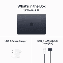 Apple MacBook Air M3 | 8GB | 256 GB SSD | MRXQ3HN/A | 13 Inch, Silver