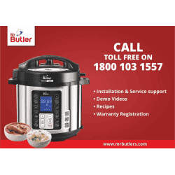 Mr. Butler RoboChef Instant Pot 9-In-1 Multi-Use Automatic | Electric Pressure Cooker