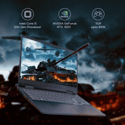 Lenovo IdeaPad Gaming 3 Gaming Laptop |  82S9017TIN | Intel Core i5 12450H | 15.6" | 16GB/512GB SSD/Win11/Office 2021/NVIDIA RTX 3050 4GB/Alexa | Onyx Grey