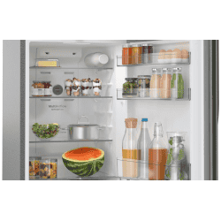 Bosch Series 4 free-standing fridge-freezer with freezer at top