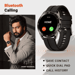 Fire-Boltt Almighty Bluetooth Calling Smartwatch | Voice Assistant | Black