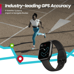 Amazfit Active Smart Watch with AI Fitness Exercise Coach | 14 Day Battery | 1.75" AMOLED Display & Alexa Enabled | Midnight Black