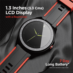 BOAT FLASH SMART WATCH | MOON RED