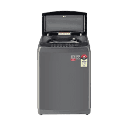 LG Inverter Turbo Drum Fully Automatic Top Loading Washing Machine | 8 Kg | 5 Star | Black | T80SNMB1Z