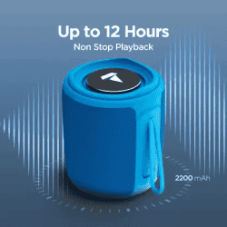 boAt Bluetooth Speaker | Stone 350 | 10 W  | Mono Channel | Blue