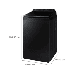 SAMSUNG  | WA11CG5886BVTL | 11 kg | 5 Star Inverter Fully Automatic Top Load Washing Machine |  Diamond Drum | Black