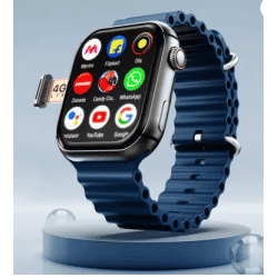 Fire-Boltt Dream WristPhone - 4G SIM/LTE/WiFi | Android OS | Play store unlimited apps | GPS Smartwatch | Aqua Surge
