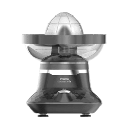 Preethi COCOSTA Coconut Scraper & Citrus Juicer |  Dual Protection Scraper with Safety Switch | 100 W | Black