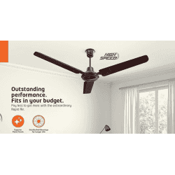 Orient | Ocean Air | 1200 Mm |  High speed Ceiling fan | Brown