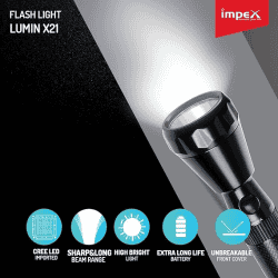 Impex Flash Light X21 Torch | Lumin X21