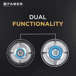 Faber Hob 3 Burner | Auto-Ignition | HOB SUPERIA HT903 BR AI