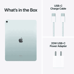 Apple iPad Air M2 | 128 GB ROM | Wi-Fi + Cellullar | Blue | MV6R3HN/A