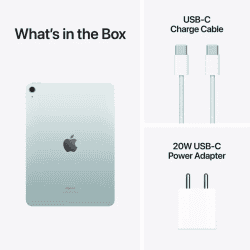 Apple iPad Air M2 | 128 GB ROM |27.94 cm (11.0 Inch) | Wi Fi Only | Blue | MUWD3HN/A