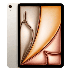 Apple 2024 iPad Air M2 Wi-Fi + Cellular | 128 GB ROM | 27.94 cm (11.0 Inch) | Star Light