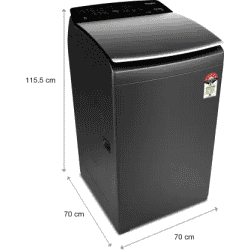 Whirlpool | 9.5 kg |  5 Star |  Fully Automatic Top Load Washing Machine |  GRAPHITE 10YMW  | Grey