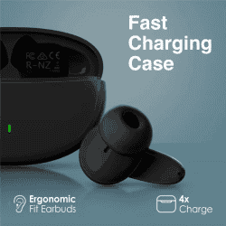 PROMATE LUSH ACOUSTIC IN EAR TWS EARPHONES | BLACK