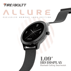 FIRE BOLTT ALLURE SMART WATCH | BSW076 | BLACK