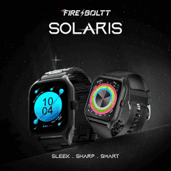 Fire-Boltt Solaris | 1.78” | Amoled | Black