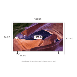 SONY | KD-75X82L | 190 cm (75 inch) | 4K Ultra HD LED Google TV with Live Colour Technology