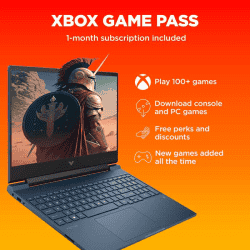 HP Victus Gaming Laptop | 15.3 Inch | 16 GB | 512 GB SSD | R5 Hexa Core 5600H | 4 GB Graphics | Silver | 15-fb0106AX