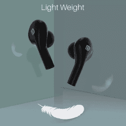 HARMONICS TWINS 33 SMART TWS EARBUDS|POR 1174| BLACK