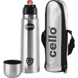 Cello Flask | S.S Flip Style | 750 ml | Silver