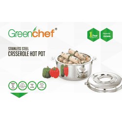 Greenchef |  3500ml SS  Casserole