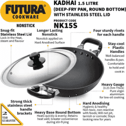 Hawkins Deep-Fry Pan | 22 cm | 1.5 L | NK15S