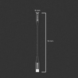 Portronics | iKonnect C II |  Type C |   3.5mm |  Auxiliary Connector Compatible|  Audio Jack