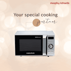 MORPHY RICHARDS | 28DCOX DUO | CHEF MICROWAVE OVEN | SILVER