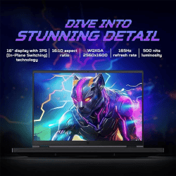 Acer Predator Gaming Laptop | WQXGA | Intel Core i7 | 14th Gen | 16 GB | 1 TB SSD | NVIDIA GeForce RTX 4060 | Abyssal Black | PHN16-72