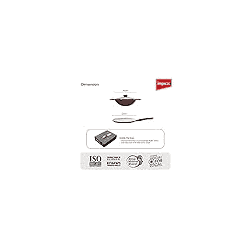 IMPEX RUBY 3Pcs Aluminium Diecast Nonstick Tawa Pan and Multipan Non-Stick Coated Cookware Set  | Aluminium | 3 Piece |