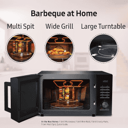 Samsung | MC28A5145VR/TL | 28 L | Convection Microwave Oven | Black and Pattern,