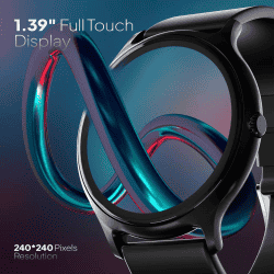 Fireboltt Hurricane Pro | BSW101 | Smart Watch Black