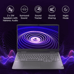Lenovo Gaming Laptop | 82XT004JIN | LOQ AI Powered AMD Ryzen 7 7840HS | 15.6" |16GB | 512GB SSD | Win 11 | NVIDIA RTX 4050 | 6GB | Storm Grey