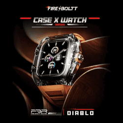 Fireboltt | BSW201| Case X Series Smartwatch Diablo