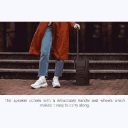 ZEBRONICS | ZEB 101 | MOVING MONSTER X8L TROLLEY SPEAKER WITH MIC