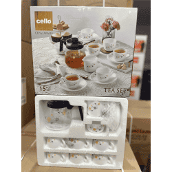 Cello Dazzle Tea Set | 15 Pc