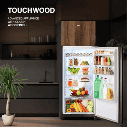 Godrej | RT EONVOGUE 310B RI |272 L | 2 Star | Wood Finish | Double Door Refrigerator | Walnut Wood