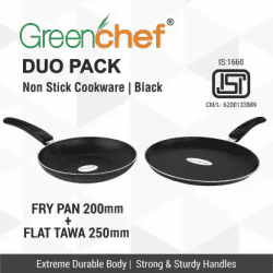 Greenchef | Duo Pack | Non-Stick Coated Cookware Set