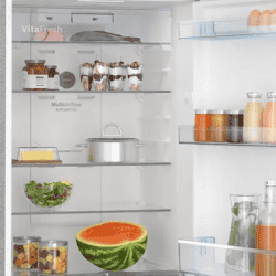 Bosch Frost Free Double Door Convertible Refrigerator | 334 L | 2 Star | Silver Grey | CTC35S02NI