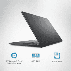 Dell Inspiron 3520 | Intel Core i3 |12th Gen | 8GB | 512GB | Platinum Silver | OIN352010021RINS1M