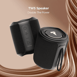 boAt | Stone 350 Bluetooth Speaker | Black