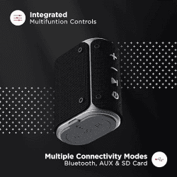 boAt Stone Grenade Pro Speaker | 5W | Black