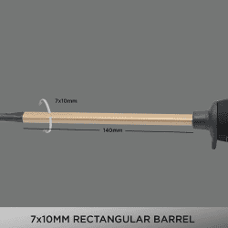 Vega Chopstick Hair Curler 7X10MM Barrel VHCS 01
