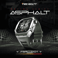 FIRE BOLTT ASPHALT | BSW176 | SMART WATCH | SILVER GREEN