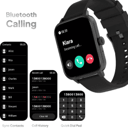 FIRE BOLTT FALCON | BSW098 | SMART WATCH | BLACK