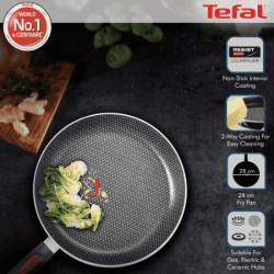 TEFAL | 2100096343 | TFL FRY PAN 28 SIMPLY CHEF | RIO RED