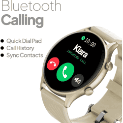 FIRE BOLTT LEGEND | BSW102 | SMART WATCH | CHAMPAGNE GOLD